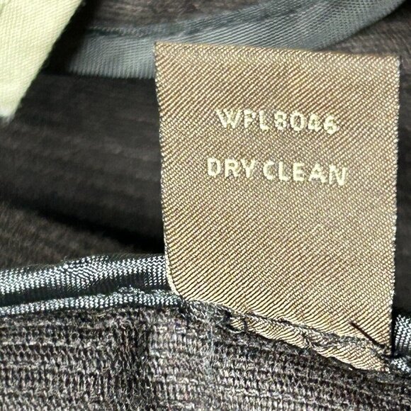 Tasso Elba Jacket Mens L 42-44 Brown Corduroy Barn Chore Cargo Pockets Blazer - Picture 8 of 14